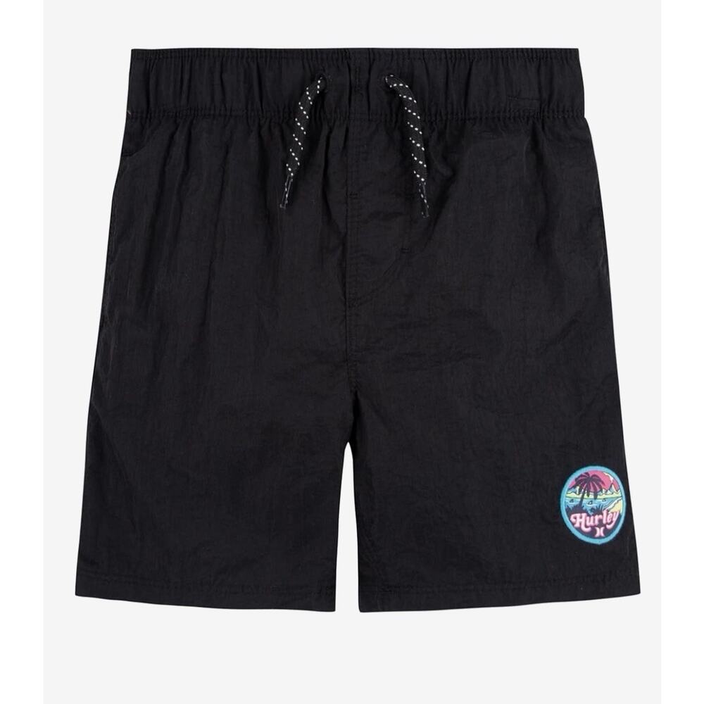 Boy's Toddler Hurley Hybrid Mesh Liner Swim Suit Large